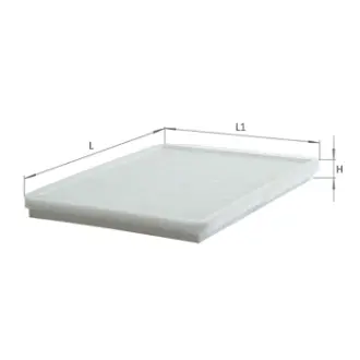 Cabin air filter, element. Фильтр салона, кондиционера, воздушный, элемент ALPHA FILTER AF5024