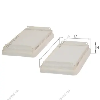 Фильтр салона MB 210, W220 95-05 (2шт.) (пр-во) ALPHA FILTER AF5039 (фото 1)