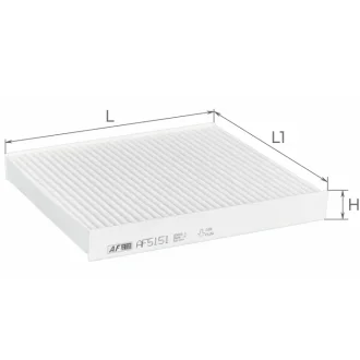 Фильтр салона ALPHA FILTER AF5151