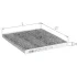 Фильтр салона ALPHA FILTER AF5275A (фото 1)