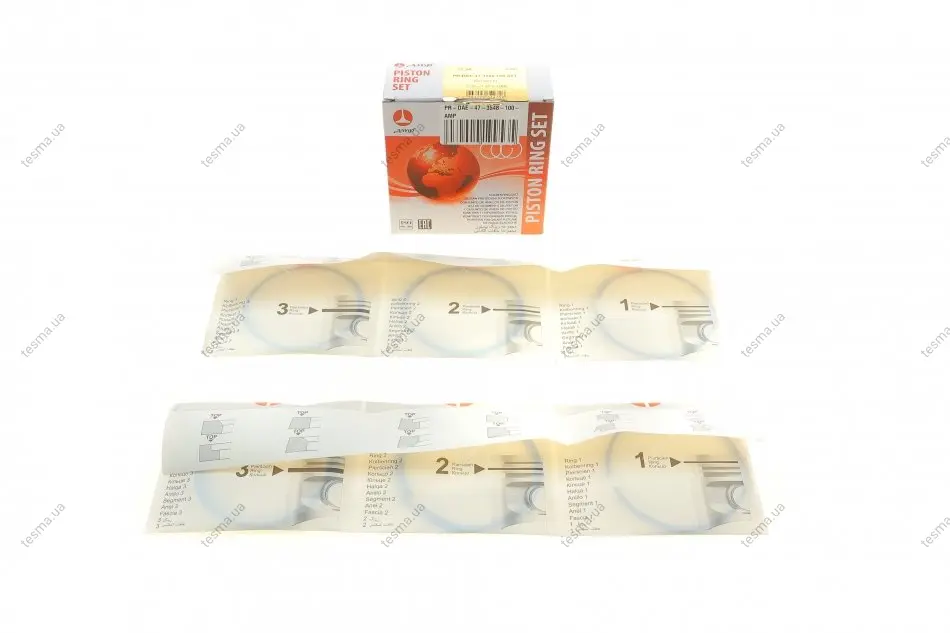 Piston Ring Kit. Кілець поршневих комплект AMP PRDAE473548100SET (фото 1)