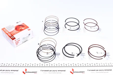 Кільця поршневі Daewoo Nexia 1.6 16V 86-05 (79.00mm/STD) (1.2x1.5x3,0) (к-кт 4 циліндра) AMP PRDAE493538000SET