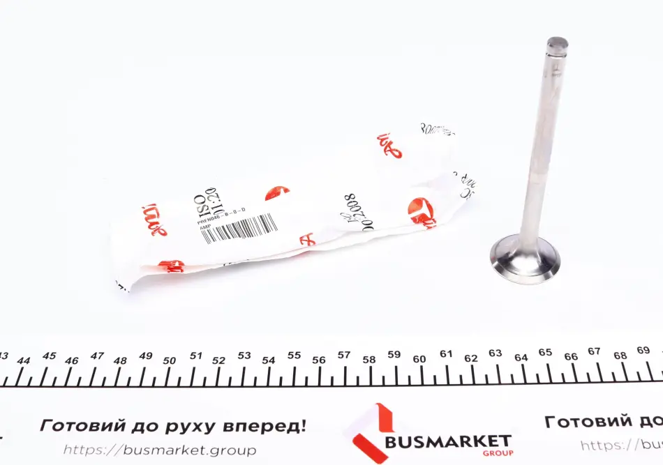 Клапан випускний PREN046-B-0-D (8x31.5x110.5 мм. 1 шт.) AMP PREN046B0D (фото 1)