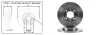 Диск тормозной передний Peugeot 206 (04/99-03/09) APPLUS 61352AP (фото 1)