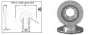 Диск гальмівний перед. Toyota Land Cruiser 3.0-4.0 03- APPLUS 61947AP (фото 1)