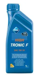 Олива двигуна 1L Aral High Tronic F 5W30 (A1/B1, A5/B5 GF-4 Ford WSS-M2C 913-A, WSS-M2C 913-B, WSS-M2C 913-C, WSS-M2C 913-D) ARAL 1552A0