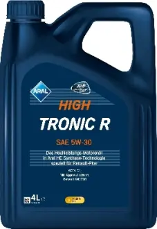 Моторна олива Aral HighTronic R 5W-30 4L ARAL 15F45A