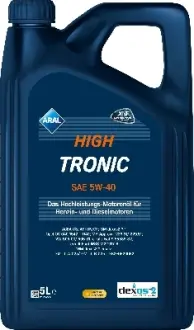 Олива моторна Aral High Tronic 5W-40 5L ARAL 15F47D