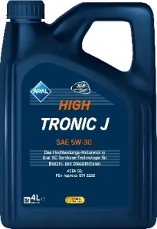 Олива моторна Aral HighTronic J 5W-30 4L ARAL 15F4BC