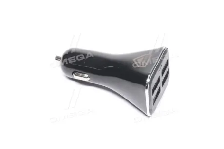 Автомобільний зарядний пристрій 4USB (12 - 24V - 5V 4.8A). чорне ARMER ARMAZ01