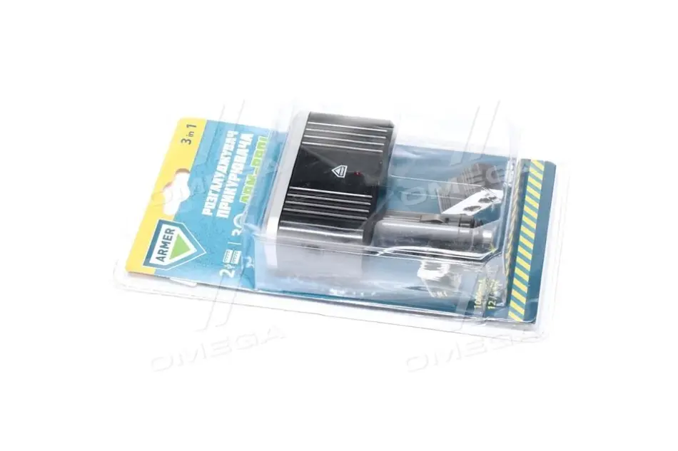 Розгалужувач прикурювача. 3в1. 2 USB. 1000mA. 12 - 24V ARMER ARMRP01 (фото 1)