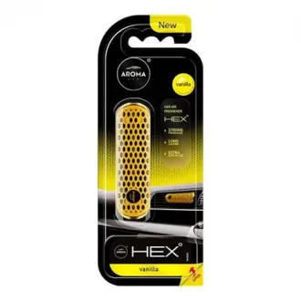 Ароматизатор на дефлектор Aroma Car HEX 10g - VANILLA AROMA 83577