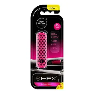 Ароматизатор на дефлектор Aroma Car HEX 10g - BUBBLE GUM AROMA 83582