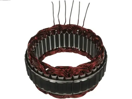 Статор генератора MI CG132934, 12V-70A (27.5*129.0*100.0) AS-PL AS5001