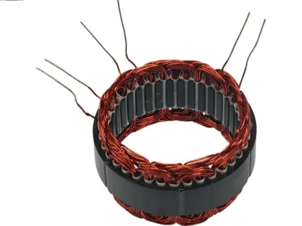 Статор генератора ND-MM 12V-70A, CG233598, (92.0*118.0*29.0), до A6109,CA2077,63377480 AS-PL AS6023