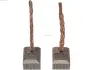 Щітки генератора (12V) (6.6x5.4x15) (вугільні) AS-PL OB9132S (фото 1)