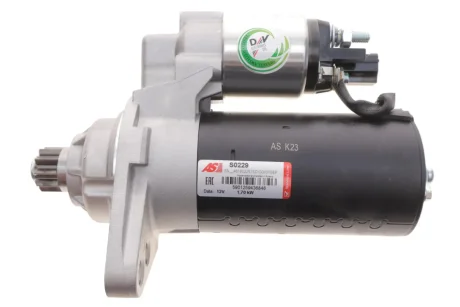 Стартер VW Caddy III 2.0SDI 04-10 (12V/1.7kw) (z=10) AS-PL S0229