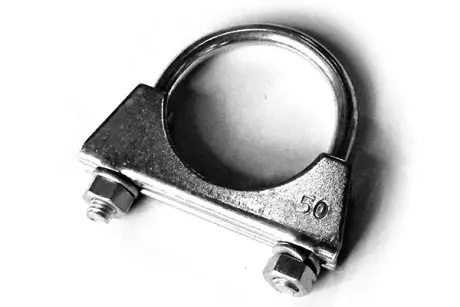 Хомут глушника стремяночний M8 Ф50 мм (оцинк. сталь) Asam ASAM 55317