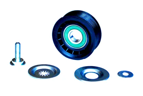 TENSIONER PULLEY V-RIBBED BELT ASAM 55609