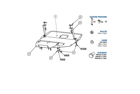 SKID PLATE ASAM 62099