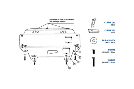 SKID PLATE ASAM 62332