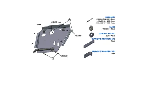 SKID PLATE ASAM 62333