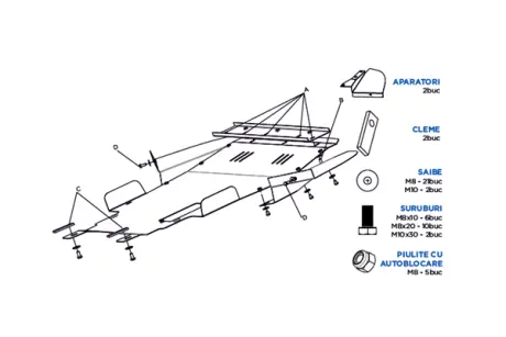 SKID PLATE ASAM 65514