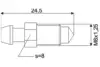 BRAKE PIPE BLEEDER SCREW ASAM 74701 (фото 1)