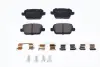 Колодки гальмівні задні Ford Focus, Mondeo, Kuga, Fiesta (04-15)/Volvo S80, V70, XC70/Land Rover Freelander II Asam ASAM 79705 (фото 1)