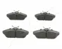Комплект тормозных колодок, дисковый тормоз ASHIKA 5000001 (фото 2)