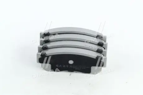 Комплект тормозных колодок, дисковый тормоз ASHIKA 5001101