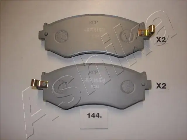 Комплект тормозных колодок, дисковый тормоз ASHIKA 5001144 (фото 1)