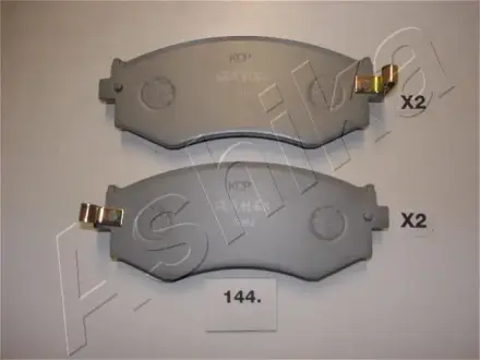 комплект тормозных колодок, дисковый тормоз ASHIKA 5001144