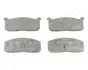 Комплект тормозных колодок, дисковый тормоз ASHIKA 5002224 (фото 1)