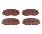 Комплект тормозных колодок, дисковый тормоз ASHIKA 5002233 (фото 1)