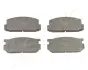 Комплект тормозных колодок, дисковый тормоз ASHIKA 5002287 (фото 1)