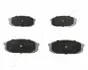 Комплект тормозных колодок, дисковый тормоз ASHIKA 5003353 (фото 1)