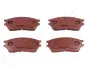 Комплект тормозных колодок, дисковый тормоз ASHIKA 5004421 (фото 1)