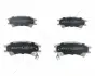 Комплект тормозных колодок, дисковый тормоз ASHIKA 5005583 (фото 1)