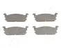 Комплект тормозных колодок, дисковый тормоз ASHIKA 5006602 (фото 1)