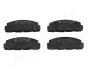Комплект тормозных колодок, дисковый тормоз ASHIKA 5006604 (фото 1)