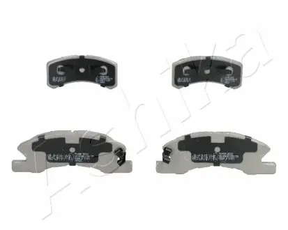 Комплект тормозных колодок, дисковый тормоз ASHIKA 5006609