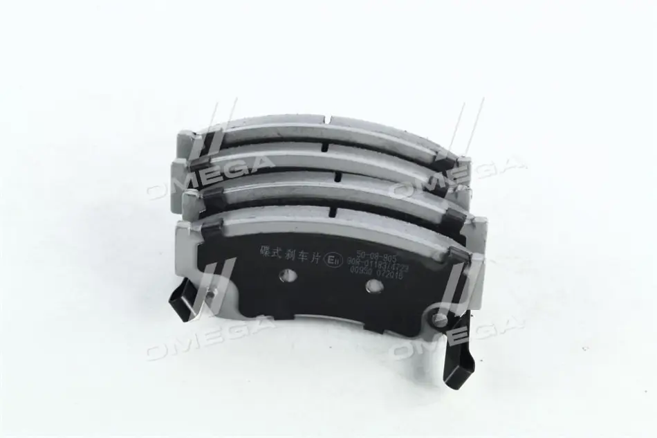 Комплект тормозных колодок, дисковый тормоз ASHIKA 5008805 (фото 1)