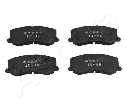 Комплект тормозных колодок, дисковый тормоз ASHIKA 5008896