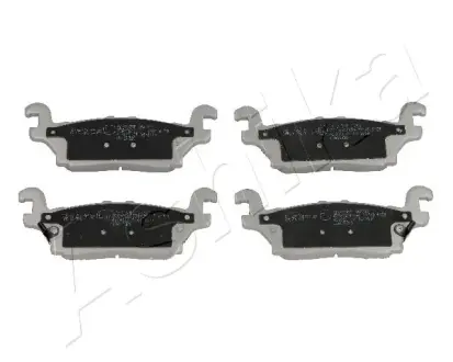 Комплект тормозных колодок, дисковый тормоз ASHIKA 5100003