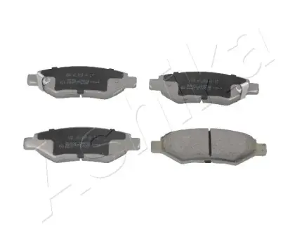 Комплект тормозных колодок, дисковый тормоз ASHIKA 5100007