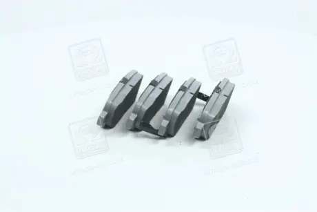 Комплект тормозных колодок, дисковый тормоз ASHIKA 5101154
