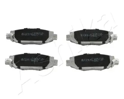 Комплект тормозных колодок, дисковый тормоз ASHIKA 5102212