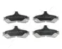 Комплект тормозных колодок, дисковый тормоз ASHIKA 5102230 (фото 1)