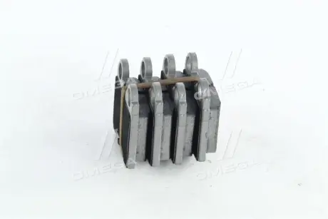 Комплект тормозных колодок, дисковый тормоз ASHIKA 5102260